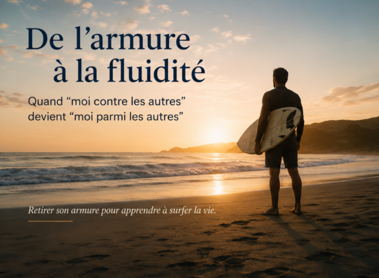 Et si la sérénité consistait simplement à retirer son armure ?